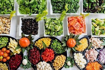 Vegetais deliciosos